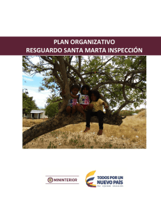 Plan Organizativos Santa Marta Inspección