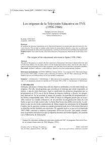 Los orígenes de la Televisión Educativa en TVE