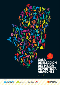 Revista Oficial Gala del Deporte Aragonés 2008