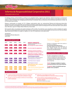 Informe de Responsabilidad Corporativa 2011