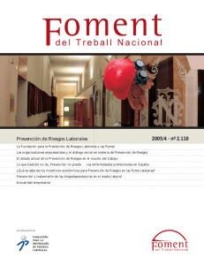 2005/4 · nº 2.110 - Patronal catalana Foment