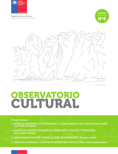 cultural - Consejo Nacional de la Cultura y las Artes