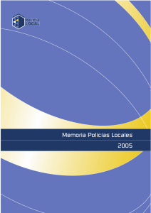 Memoria Policía local 2005