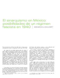 El sinarquismo en México: posibilidades de un régimen