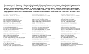Cuentas Inactivas - Abandonadas - 2012, 31 Diciembre