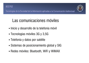 Las comunicaciones móviles