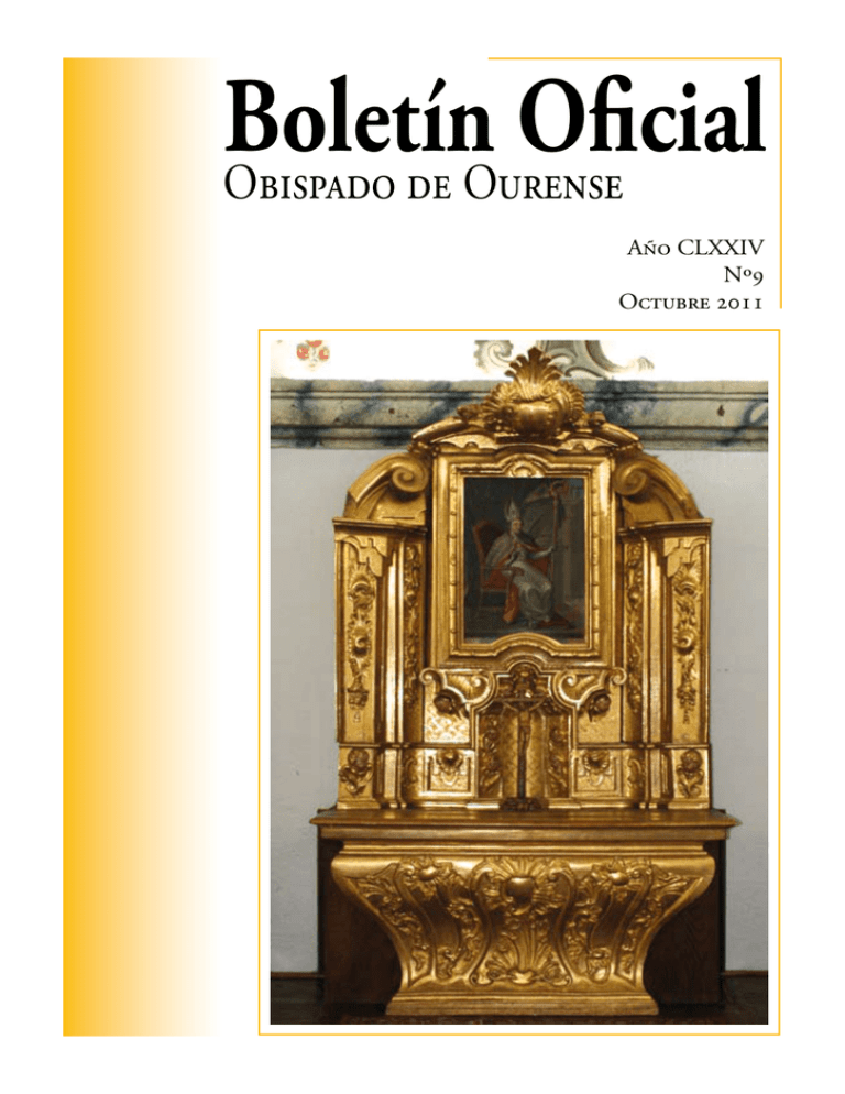 Bolet N Oficial Del Obispado De Ourense