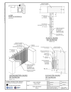 Proyecto de Estabilización Sismorresistente: Estudio de