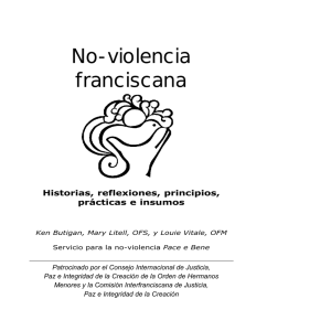 No-violencia franciscana