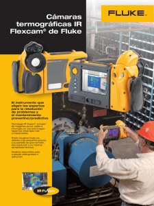 Cámaras termográficas IR Flexcam® de Fluke