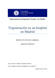 Trigeneración en un hospital en Madrid - e