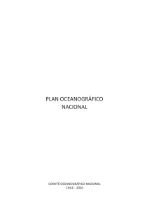 Plan Oceanográfico Nacional - Comité Oceanográfico Nacional