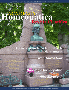 Revista Academia Homeopática No. 3