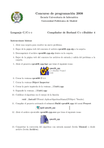 Instrucciones de uso - L.P.S.I. - Universidad Politécnica de Madrid