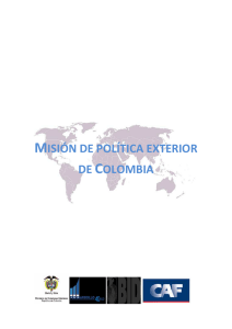 misión de política exterior de colombia