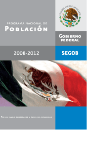 Programa Nacional de Población 2008-2012