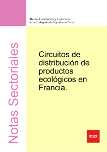 Productos ecologicos en Francia 2007