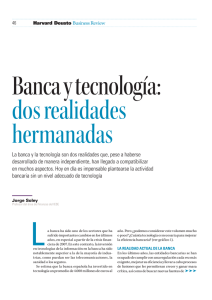 Banca y tecnología