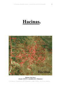 Nueva información sobre Hacinas y su patrimonio.