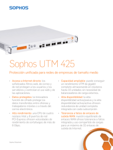 Sophos UTM 425