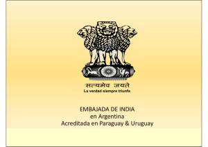 India - Embassy of India, Buenos Aires, Argentina