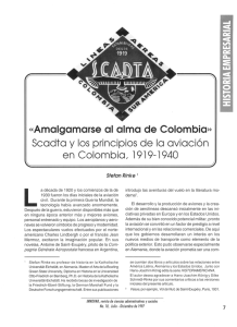 «Amalgamarse al alma de Colombia» en Colornblo. 1919-1940