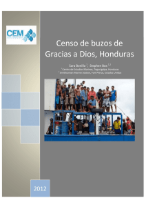 Censo de buzos de Gracias a Dios, Honduras