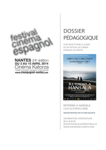 dossier pédagogique - Festival du Cinéma Espagnol de Nantes