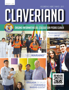 abril y mayo - 2015 - Colegio San Pedro Claver
