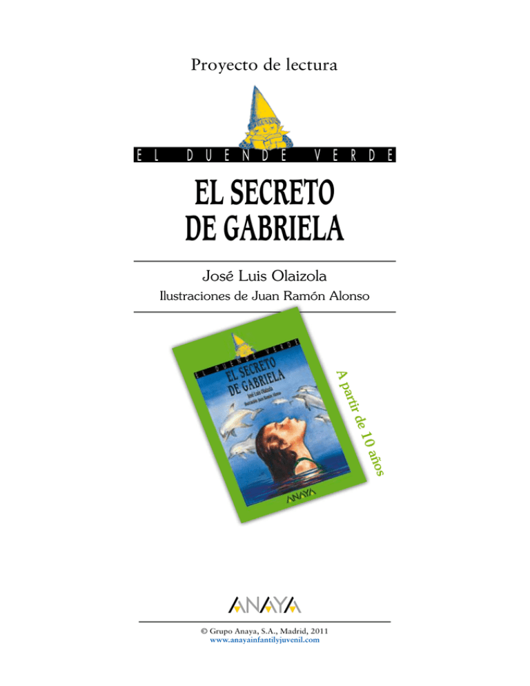 El Secreto De Gabriela Anaya Infantil Y Juvenil