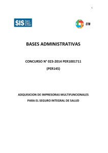 bases administrativas