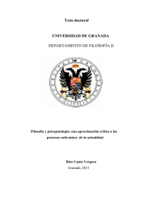 Tesis doctoral UNIVERSIDAD DE GRANADA DEPARTAMENTO DE
