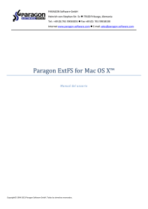 Paragon ExtFS for Mac OS X