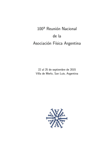 Libro digital de resúmenes - Asociación Física Argentina