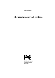 `El guardián entre el centeno`