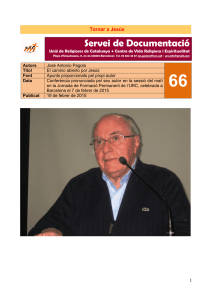 Servei de Documentació - Unió de Religiosos de Catalunya