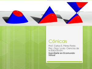 Cónicas - Ecomundo Centro de Estudios