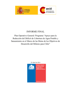 Plan Operativo General (POG) POA2014 - del FCAS