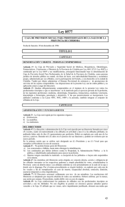 Ley 8577 - Colegio de Farmacéuticos de Córdoba