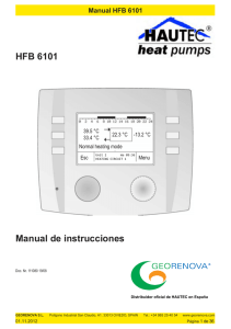 Manual HAUTEC HFB 6100