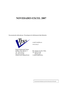 Excel 2007 Novedades
