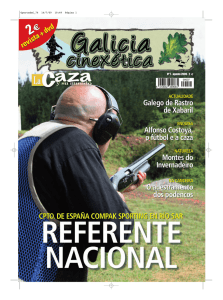 Ver revista en PDF - Galicia Cinexética