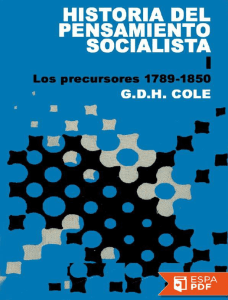 Historia del pensamiento social - G. D. H. Cole