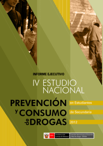 IV Estudio Nacional de prevención y consumo de drogas en