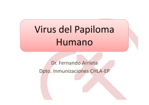 Virus del Papiloma Virus del Papiloma Humano