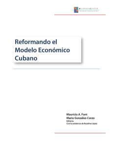 Reformando el Modelo Económico Cubano