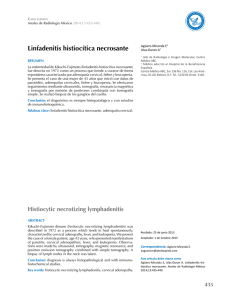 Linfadenitis histiocítica necrosante