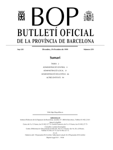 butlletí oficial - Ajuntament de Premià de Dalt