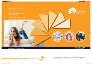 Tarifa Sysclima 2015