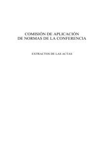 Comisión de Aplicación de Normas de la Conferencia